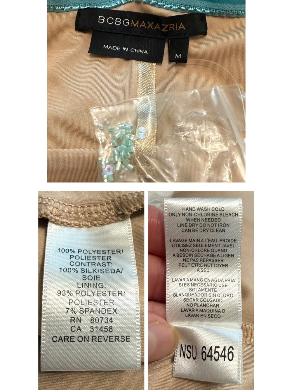 Vintage Taylor swift debut BCBGMAXAZRIA dress Size M - Picture 12 of 15